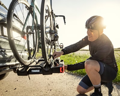 Thule hitch bike rack system