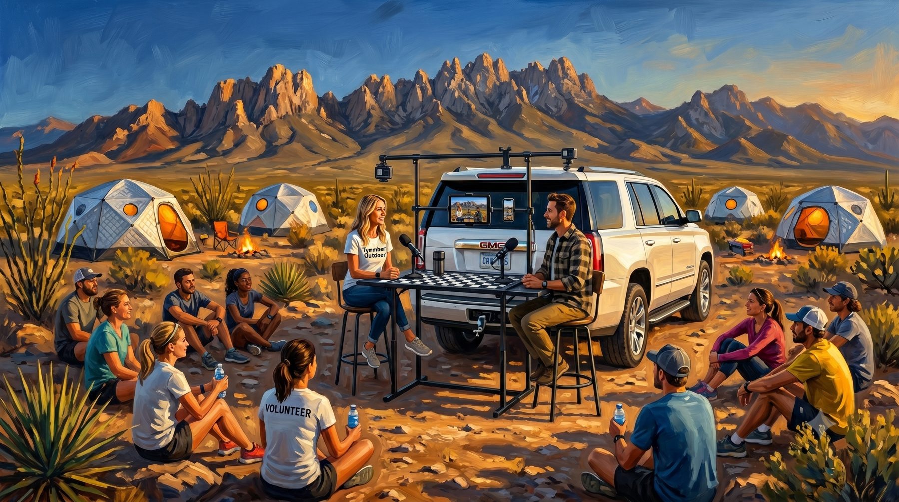 AIR Podcast Live On Site · Tymmber Outdoor Adventur Events